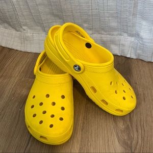 Yellow Crocs